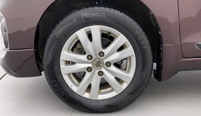 2018 Maruti Ertiga VXI LIMITED EDITION, Petrol, Manual, 74,876 km, Left Front Wheel