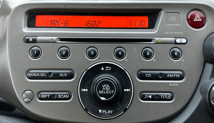 2011 Honda Jazz 1.2 SELECT I VTEC, Petrol, Manual, 46,265 km, Infotainment System