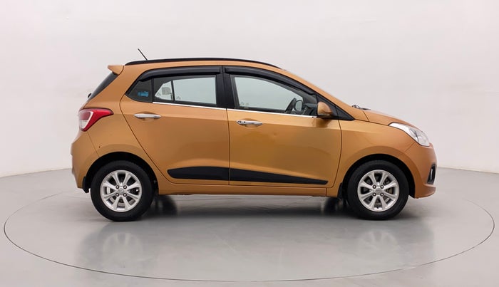 2014 Hyundai Grand i10 ASTA AT 1.2 KAPPA VTVT, Petrol, Automatic, 44,790 km, Right Side View