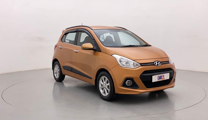 2014 Hyundai Grand i10 ASTA AT 1.2 KAPPA VTVT, Petrol, Automatic, 44,790 km, Right Front Diagonal