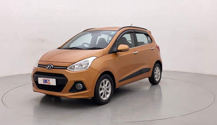 2014 Hyundai Grand i10 ASTA AT 1.2 KAPPA VTVT, Petrol, Automatic, 44,790 km, Left Front Diagonal