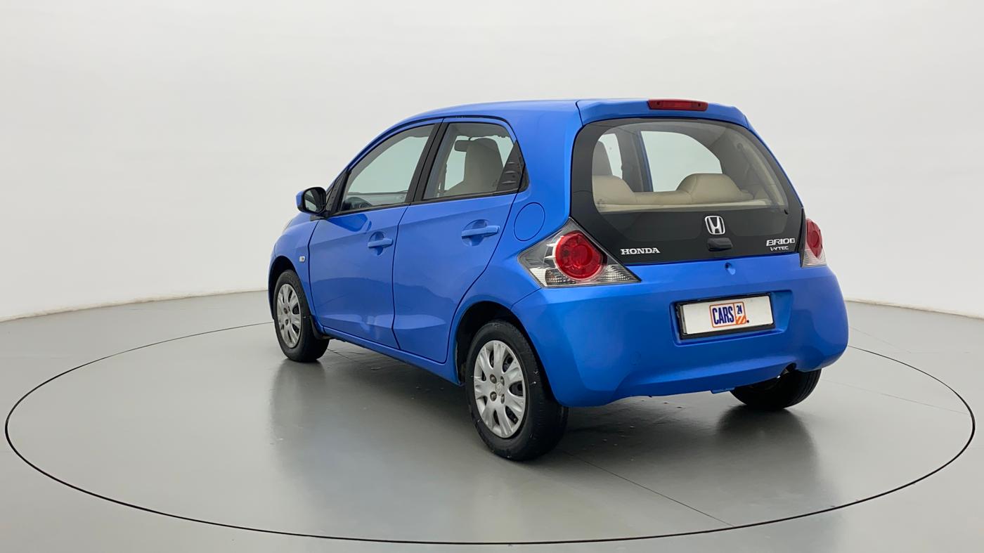 2012 Honda Brio 1.2 S MT I VTEC, Petrol, Manual, 95,848 km, Left Back Diagonal