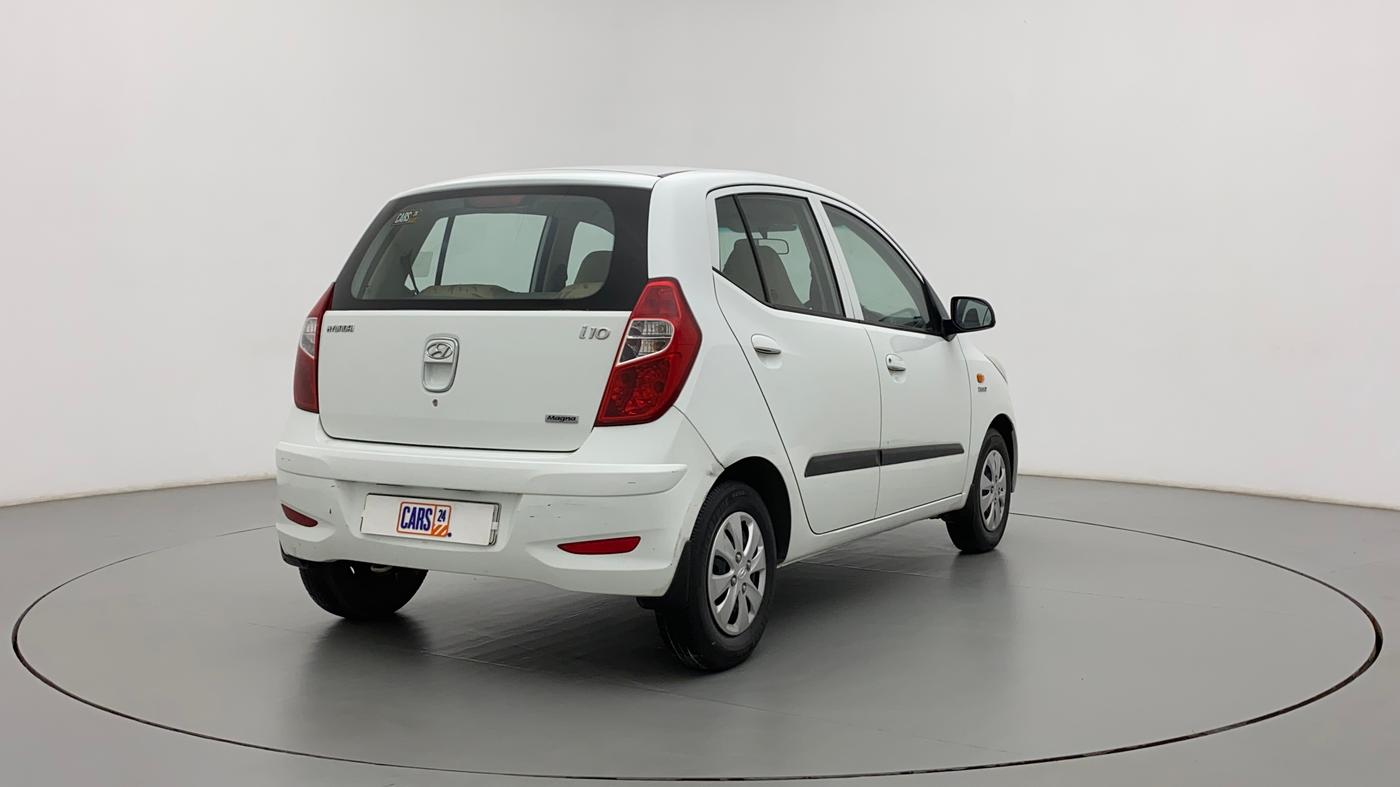 2011 Hyundai i10 MAGNA 1.1, Petrol, Manual, 30,901 km, Right Back Diagonal
