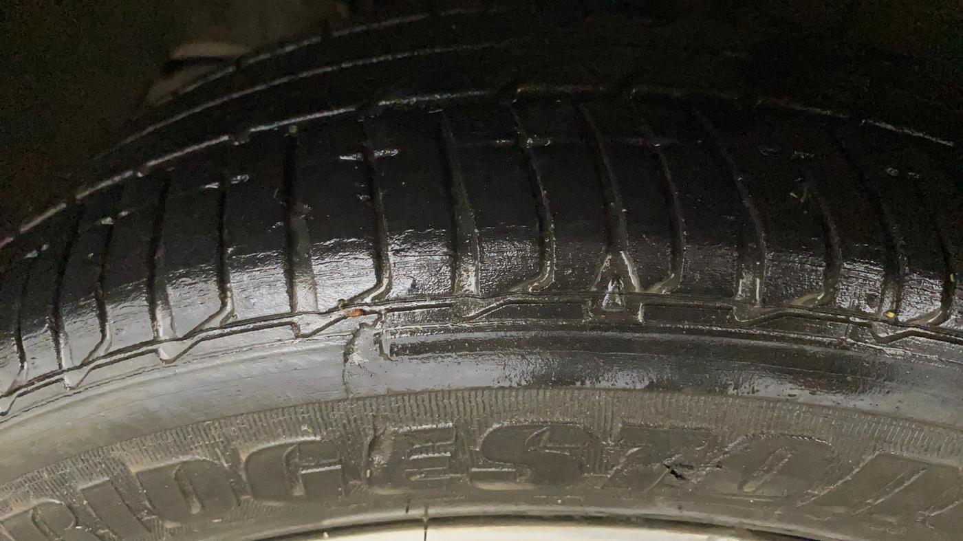 2024 Tata TIGOR XZ PLUS PETROL, Petrol, Manual, 37,220 km, Left Front Tyre Tread