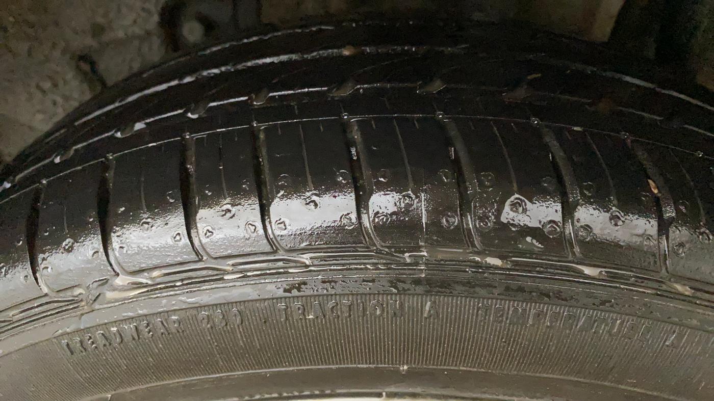 2024 Tata TIGOR XZ PLUS PETROL, Petrol, Manual, 37,220 km, Left Rear Tyre Tread