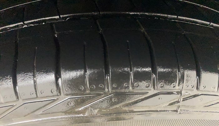 2021 Tata NEXON XZA PLUS SUNROOF PETROL, Petrol, Automatic, 38,060 km, Left Rear Tyre Tread