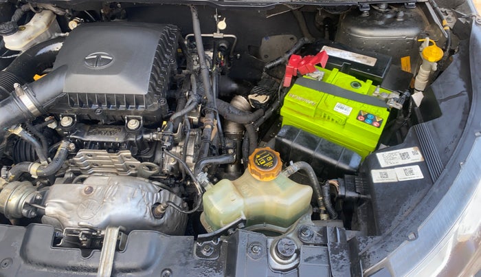 2021 Tata NEXON XZA PLUS SUNROOF PETROL, Petrol, Automatic, 38,060 km, Engine View - Left