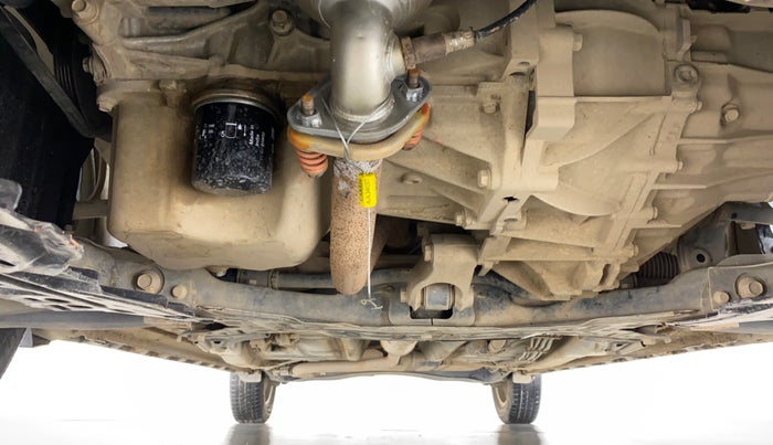 2019 Maruti XL6 ALPHA SHVS  MT, Petrol, Manual, 40,506 km, Front Underbody