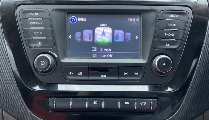 2018 Tata TIGOR XZ 1.2 REVOTRON OPT, Petrol, Manual, 46,112 km, Infotainment System