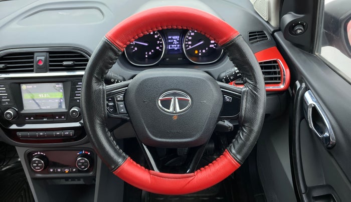 2018 Tata TIGOR XZ 1.2 REVOTRON OPT, Petrol, Manual, 46,112 km, Steering Wheel Close Up