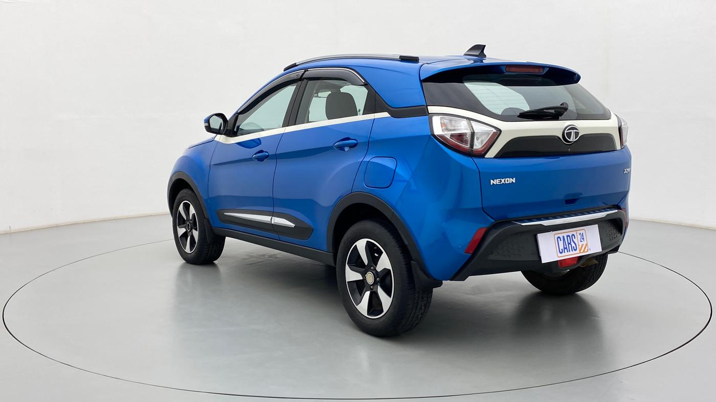 2018 Tata NEXON XZA+ 1.5, Diesel, Automatic, 13,714 km, Left Back Diagonal