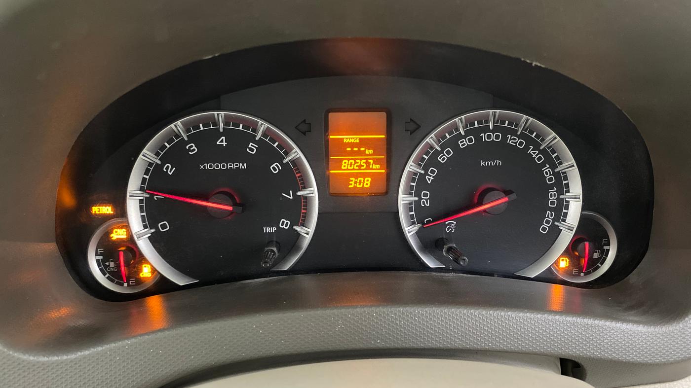 2014 Maruti Ertiga VXI CNG, CNG, Manual, 80,251 km, Odometer Image