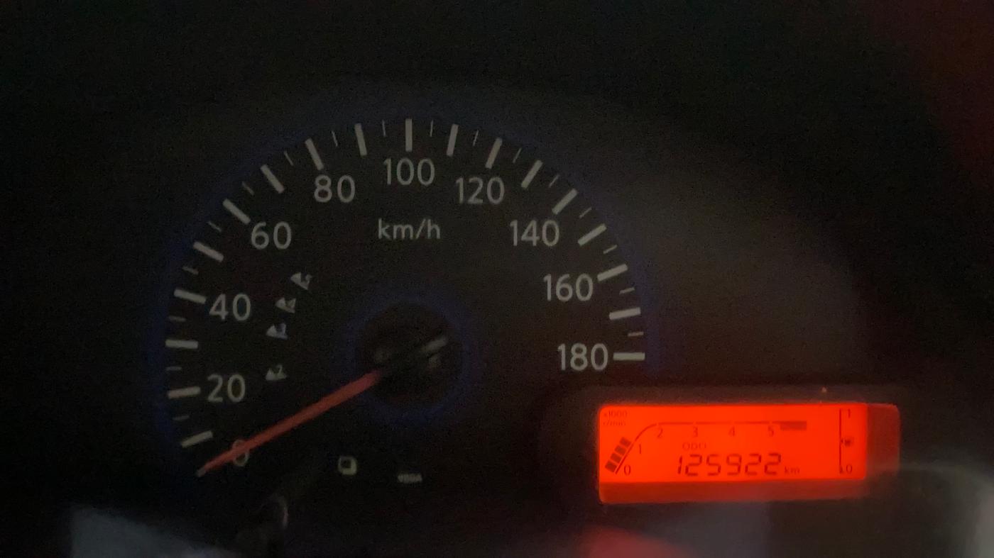 2016 Datsun Go T, Petrol, Manual, 1,25,953 km, Odometer Image