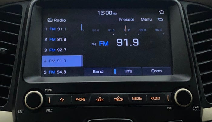 2019 Hyundai NEW SANTRO SPORTZ AMT, Petrol, Automatic, 14,502 km, Infotainment System