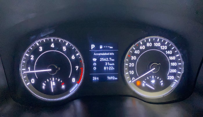 2022 Hyundai VENUE SX PLUS 1.0 TURBO DCT, Petrol, Automatic, 7,657 km, Odometer Image