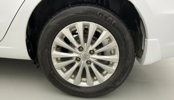 2014 Maruti Ciaz ZXI, Petrol, Manual, 63,412 km, Left Rear Wheel