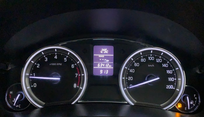 2014 Maruti Ciaz ZXI, Petrol, Manual, 63,412 km, Odometer Image