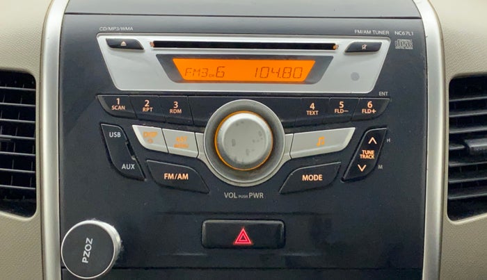 2016 Maruti Wagon R 1.0 VXI, Petrol, Manual, 67,756 km, Infotainment System