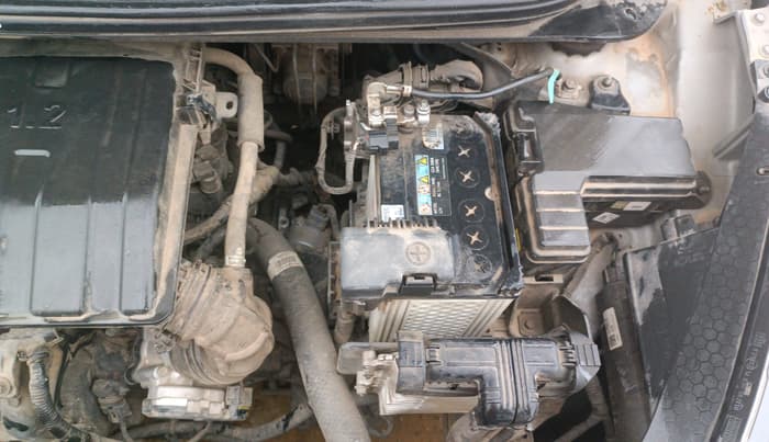 2022 Hyundai GRAND I10 NIOS SPORTZ AMT 1.2 KAPPA VTVT, Petrol, Automatic, 21,179 km, Engine View - Left