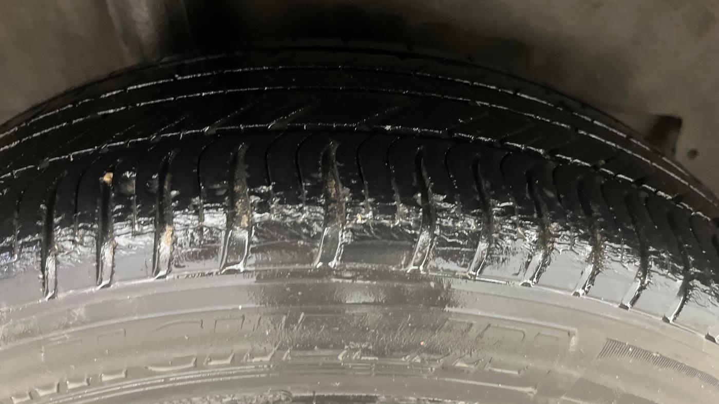 2014 Honda City 1.5L I-VTEC SV, Petrol, Manual, 76,680 km, Right Rear Tyre Tread