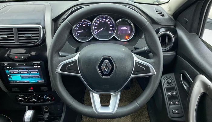 2019 Renault Duster RXS CVT, Petrol, Automatic, 58,502 km, Steering Wheel Close Up