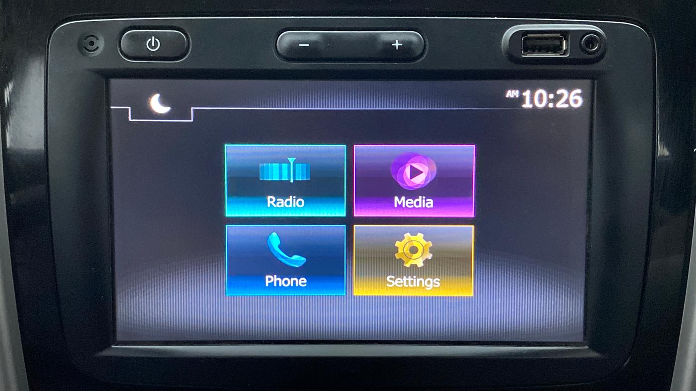 2019 Renault Duster RXS CVT, Petrol, Automatic, 58,502 km, Infotainment System