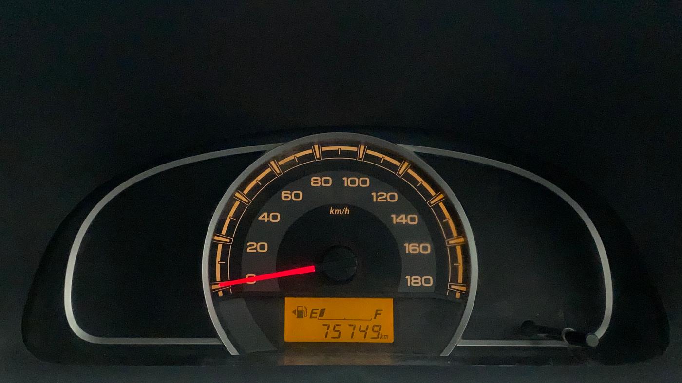 2016 Maruti Alto 800 LXI, Petrol, Manual, 75,796 km, Odometer Image