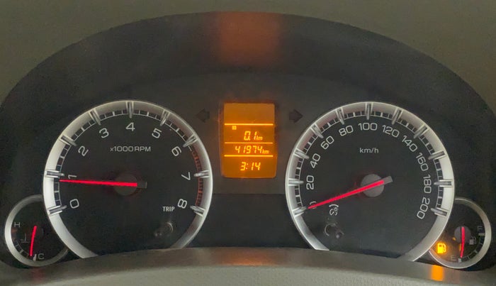 2014 Maruti Ertiga VXI, Petrol, Manual, 41,974 km, Odometer Image