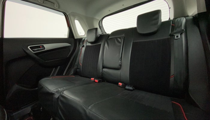 2020 Maruti Vitara Brezza ZXI+ AT SHVS DUAL TONE, Petrol, Automatic, 21,084 km, Right Side Rear Door Cabin