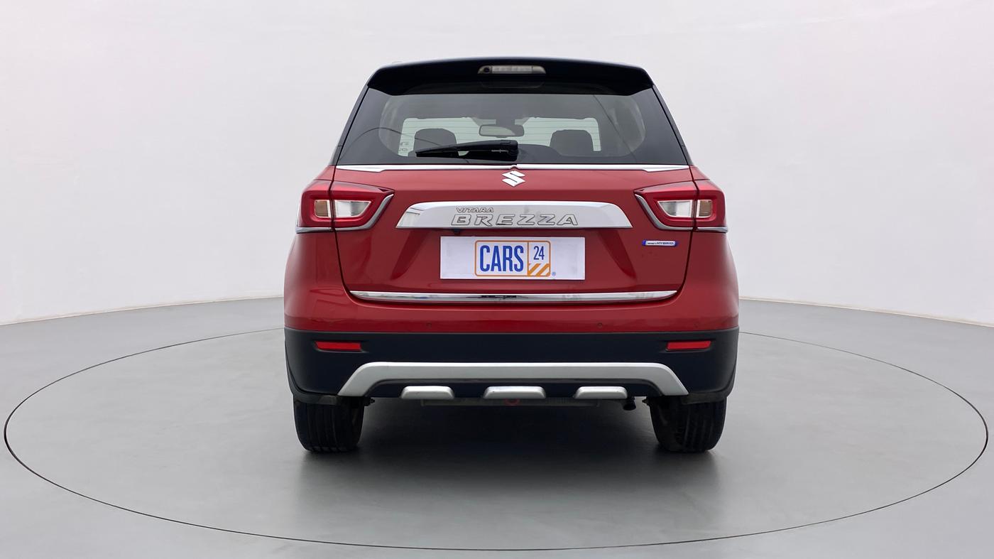 2020 Maruti Vitara Brezza ZXI+ AT SHVS DUAL TONE, Petrol, Automatic, 21,084 km, Back/Rear