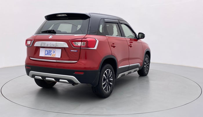 2020 Maruti Vitara Brezza ZXI+ AT SHVS DUAL TONE, Petrol, Automatic, 21,084 km, Right Back Diagonal