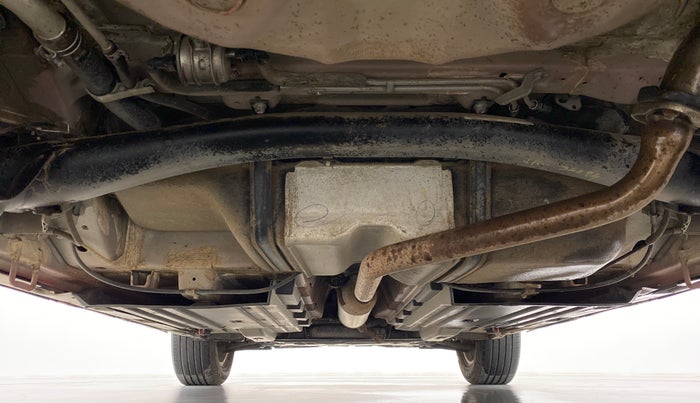 2020 Maruti Vitara Brezza ZXI+ AT SHVS DUAL TONE, Petrol, Automatic, 21,084 km, Rear Underbody