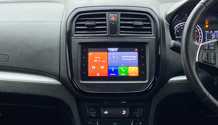 2020 Maruti Vitara Brezza ZXI+ AT SHVS DUAL TONE, Petrol, Automatic, 21,084 km, Air Conditioner