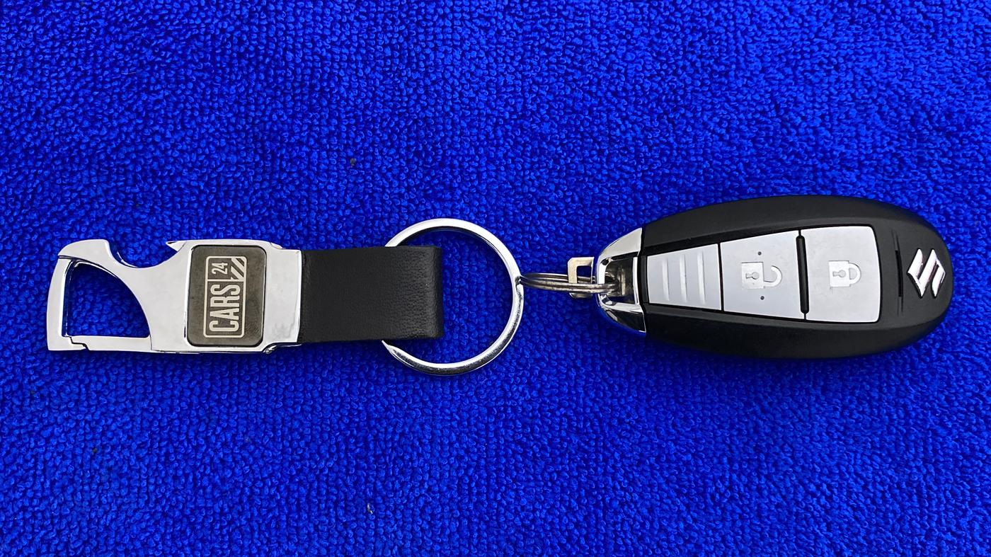 2020 Maruti Vitara Brezza ZXI+ AT SHVS DUAL TONE, Petrol, Automatic, 21,084 km, Key Close Up