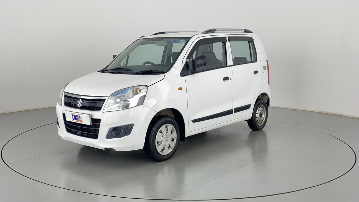 2018 Maruti Wagon R 1.0 LXI CNG, CNG, Manual, 26,783 km, Left Front Diagonal
