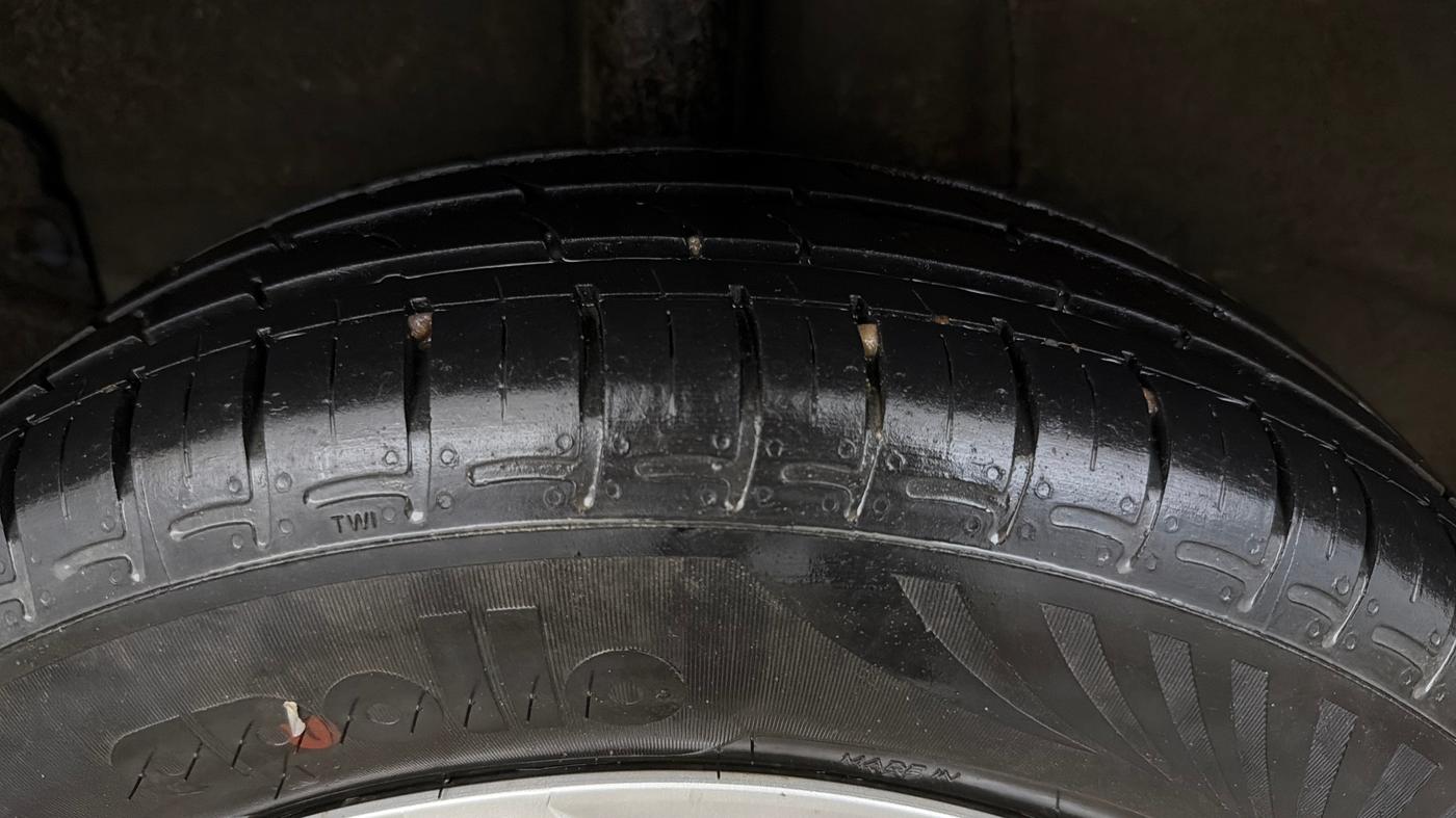 2024 Hyundai EXTER S 1.2 AMT, Petrol, Automatic, 10,706 km, Right Rear Tyre Tread