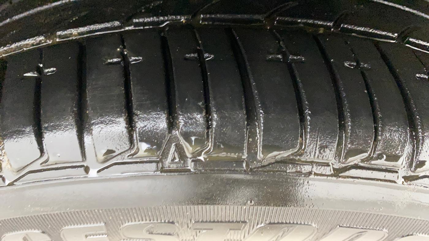 2024 Tata TIGOR XZA PLUS PETROL, Petrol, Automatic, 14,222 km, Right Front Tyre Tread