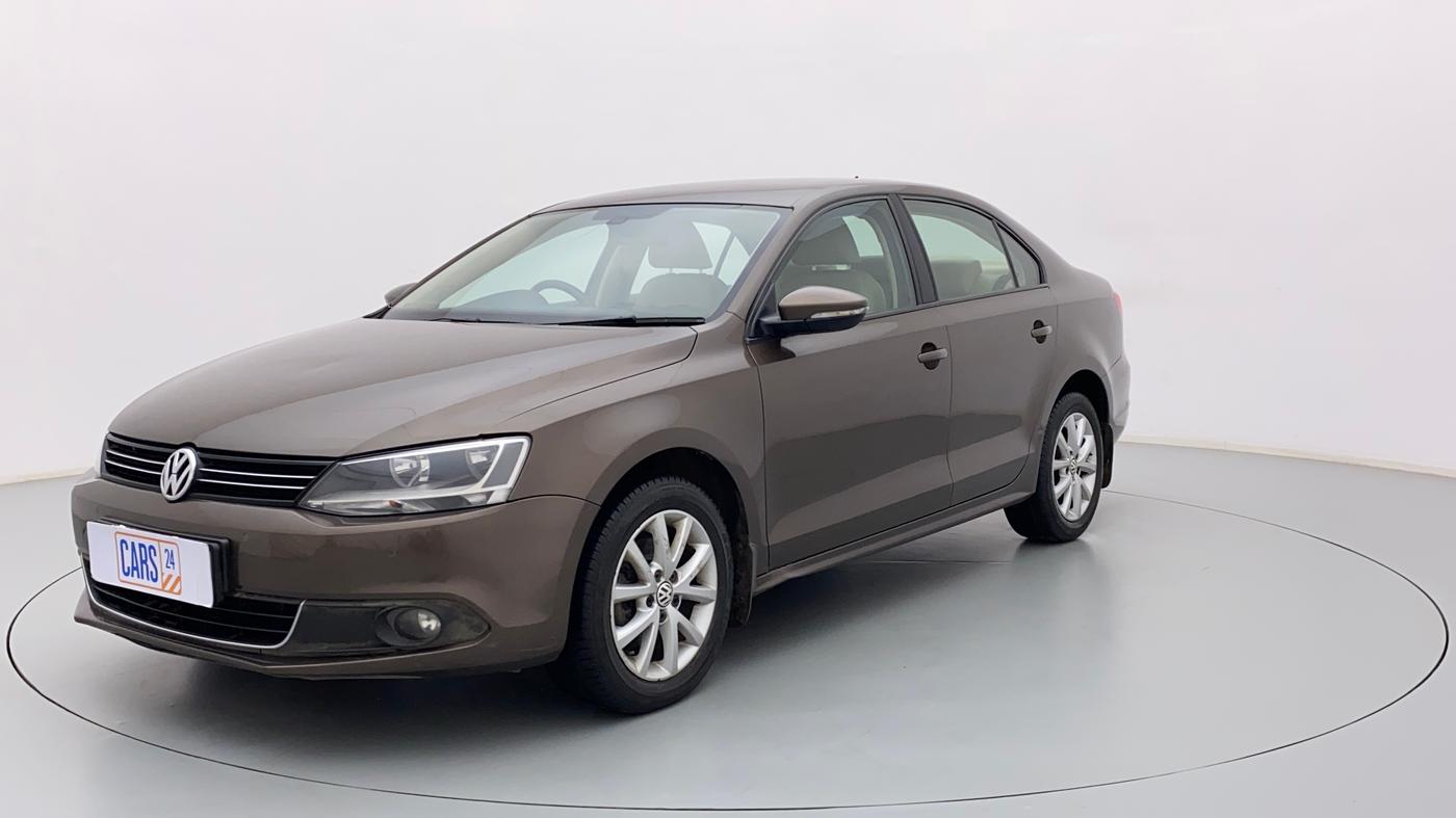 2014 Volkswagen Jetta COMFORTLINE TDI, Diesel, Manual, 1,20,112 km, Left Front Diagonal
