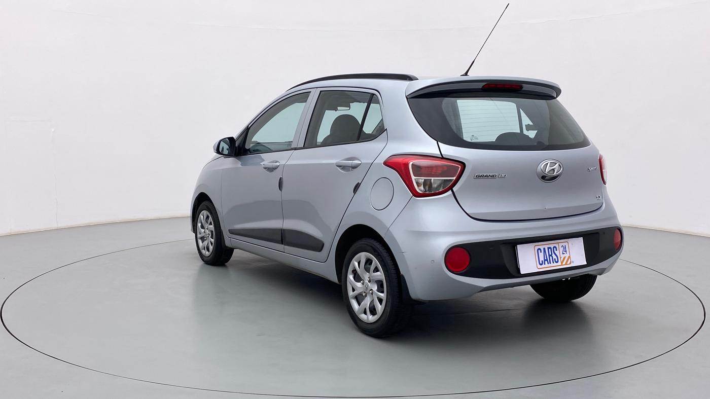 2019 Hyundai Grand i10 SPORTZ 1.2 KAPPA VTVT, Petrol, Manual, 11,921 km, Left Back Diagonal