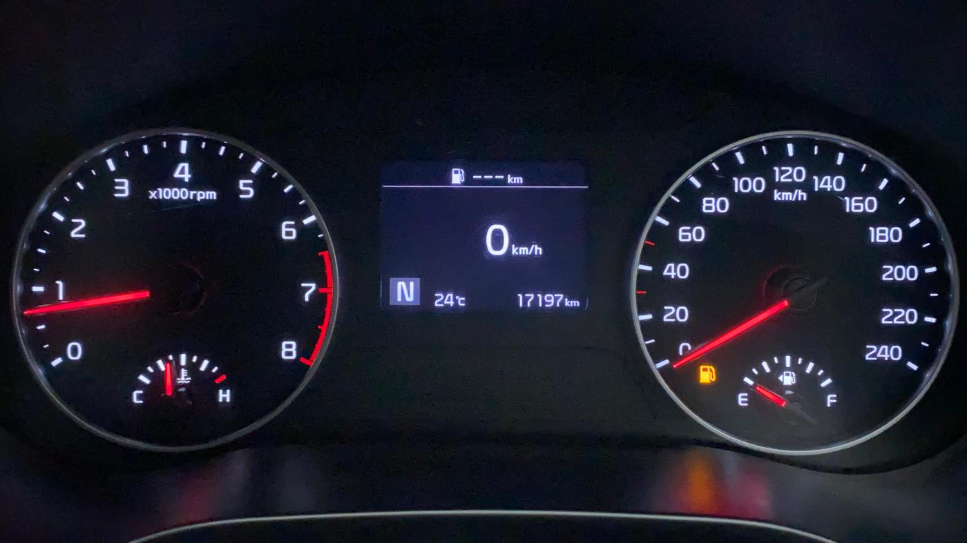 2022 KIA SELTOS HTK PLUS 1.5 IMT, Petrol, Manual, 17,197 km, Odometer Image