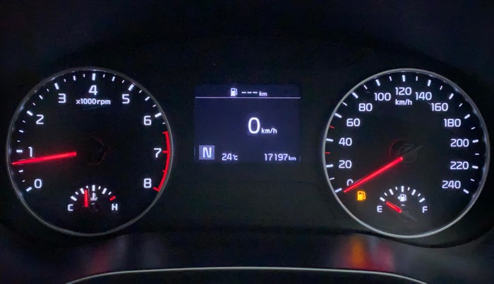 2022 KIA SELTOS HTK PLUS 1.5 IMT, Petrol, Manual, 17,197 km, Odometer Image