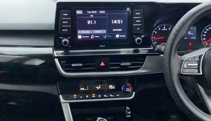 2022 KIA SELTOS HTK PLUS 1.5 IMT, Petrol, Manual, 17,197 km, Air Conditioner