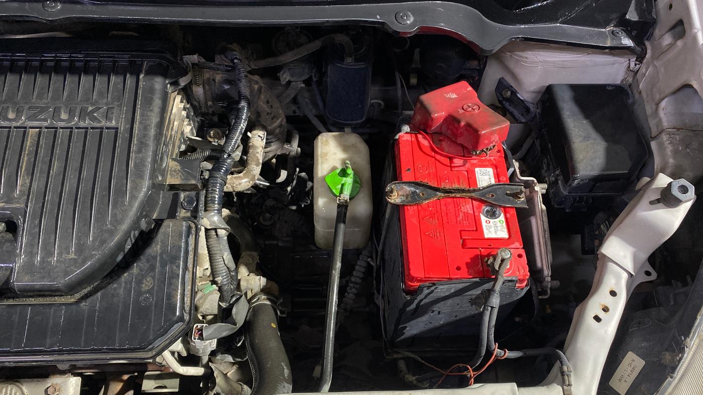 2014 Maruti Ritz VXI, Petrol, Manual, 63,954 km, Engine View - Left