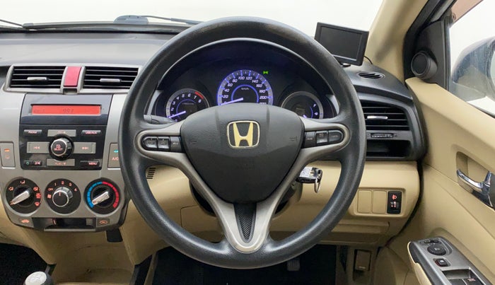 2012 Honda City 1.5L I-VTEC V MT, Petrol, Manual, 1,16,782 km, Steering Wheel Close Up