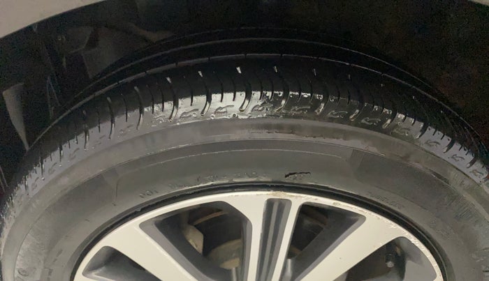 2023 Honda Amaze 1.2L I-VTEC VX CVT, Petrol, Automatic, 12,180 km, Left Front Tyre Tread
