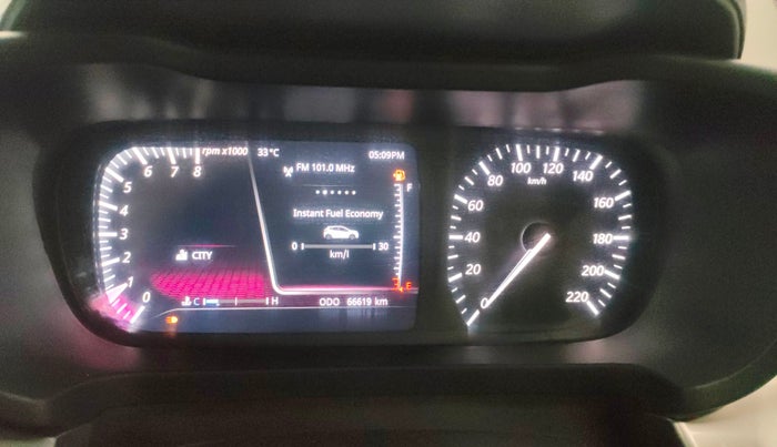 2020 Tata ALTROZ XZ PETROL, Petrol, Manual, 66,605 km, Odometer Image