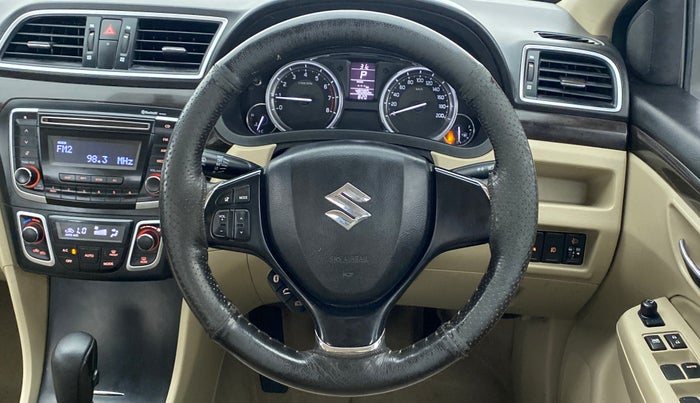 2016 Maruti Ciaz ZXI AT, Petrol, Automatic, 48,191 km, Steering Wheel Close Up