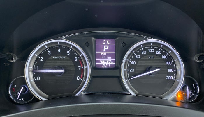 2016 Maruti Ciaz ZXI AT, Petrol, Automatic, 48,191 km, Odometer Image