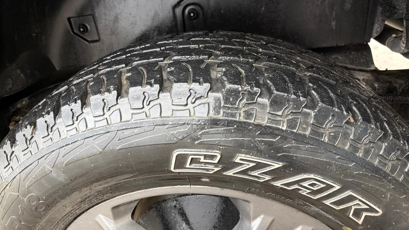 2021 Mahindra Thar LX PETROL HT 4WD AT, Petrol, Automatic, 15,103 km, Left Rear Tyre Tread