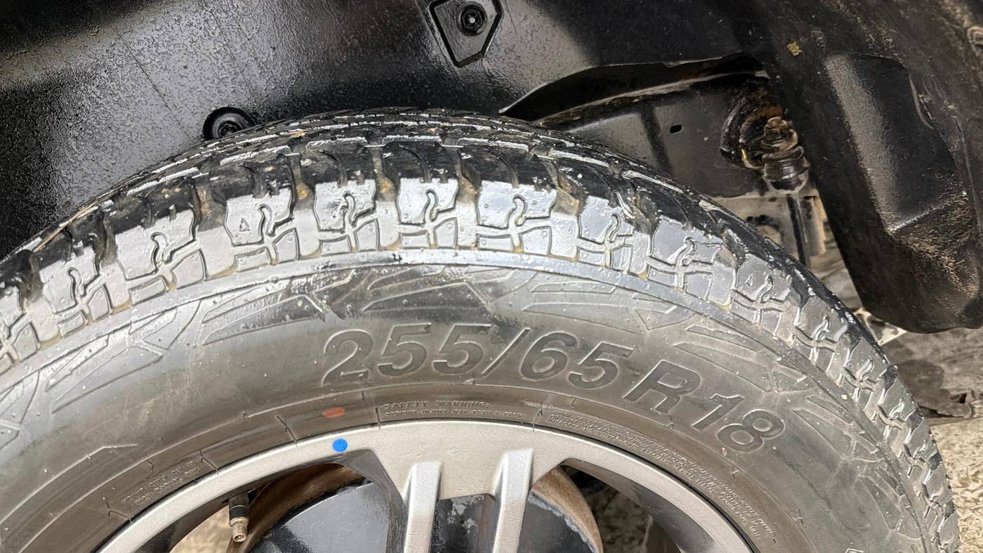 2021 Mahindra Thar LX PETROL HT 4WD AT, Petrol, Automatic, 15,103 km, Right Rear Tyre Tread